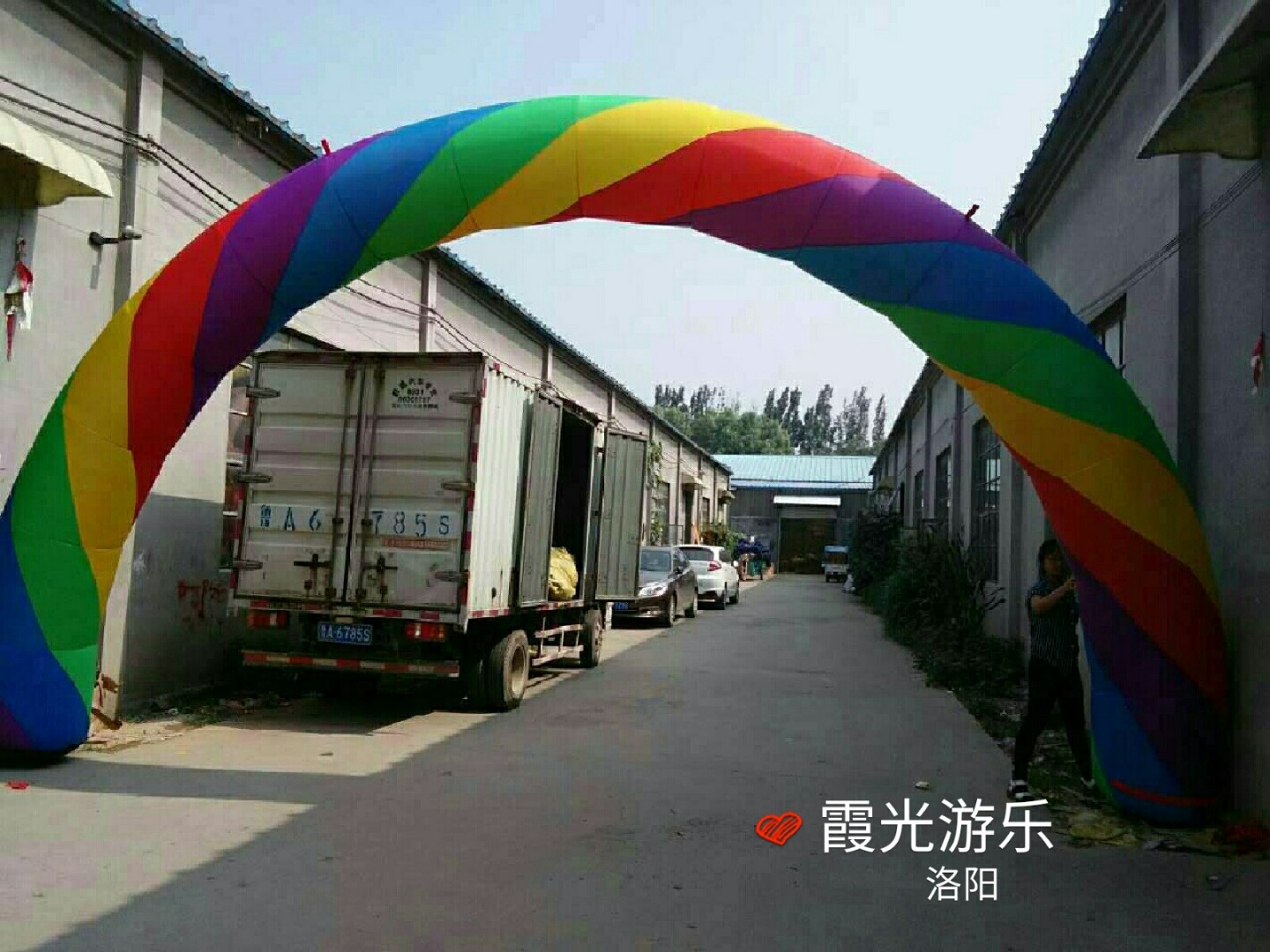 郑州彩虹喷绘气模